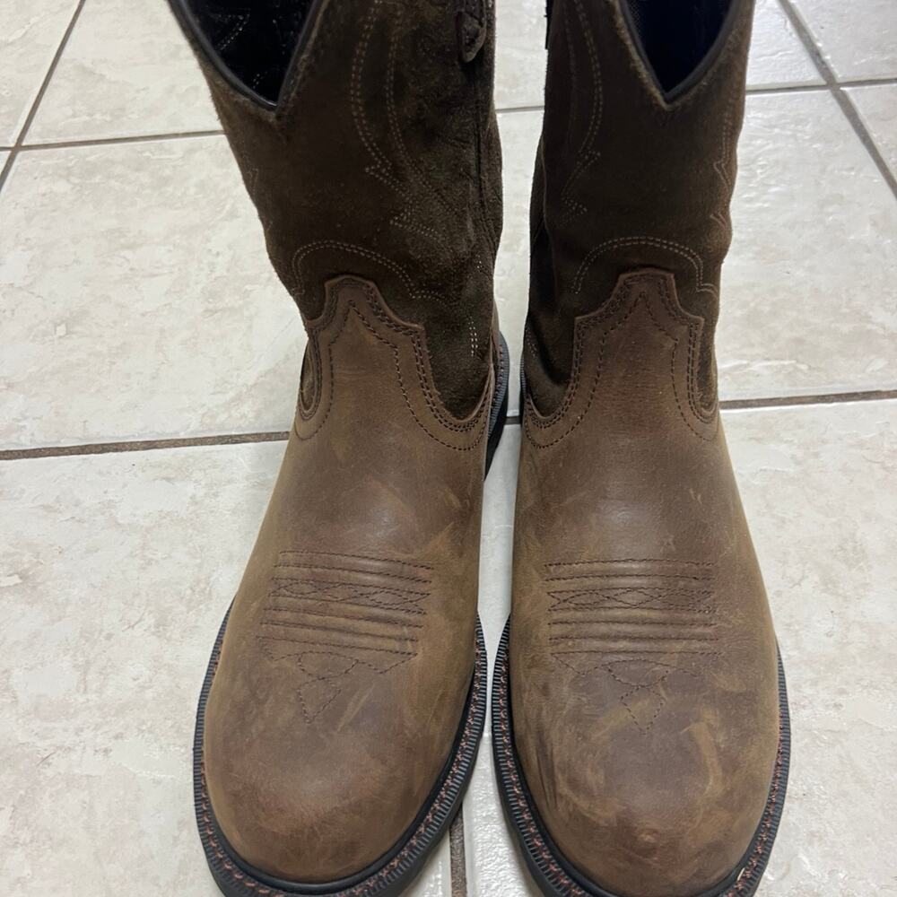 Ariat Men’s Steel Toe Work Boots – Size 10D – Excellent Condition